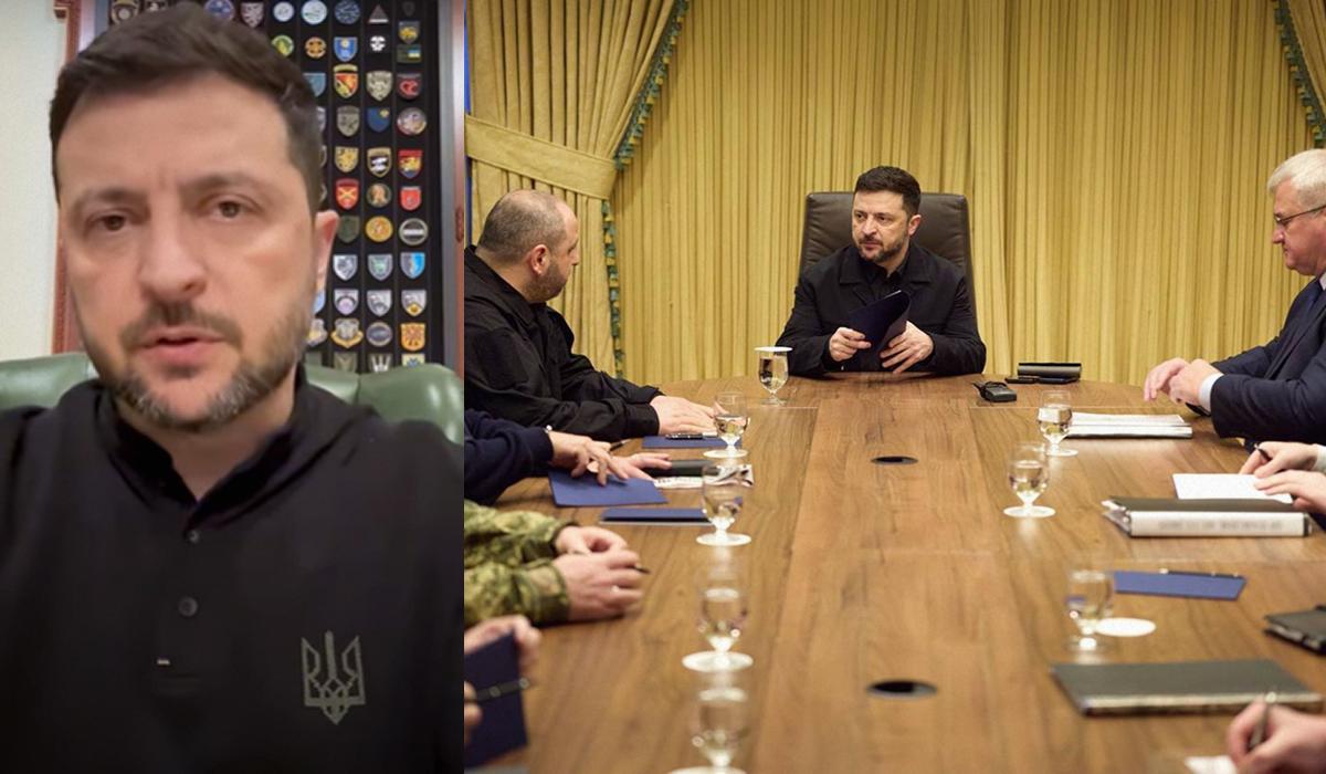 Президент рассказал, что Украина ждет сигналов от США / коллаж УНИАН, фото Офис президента, Рустем Умеров