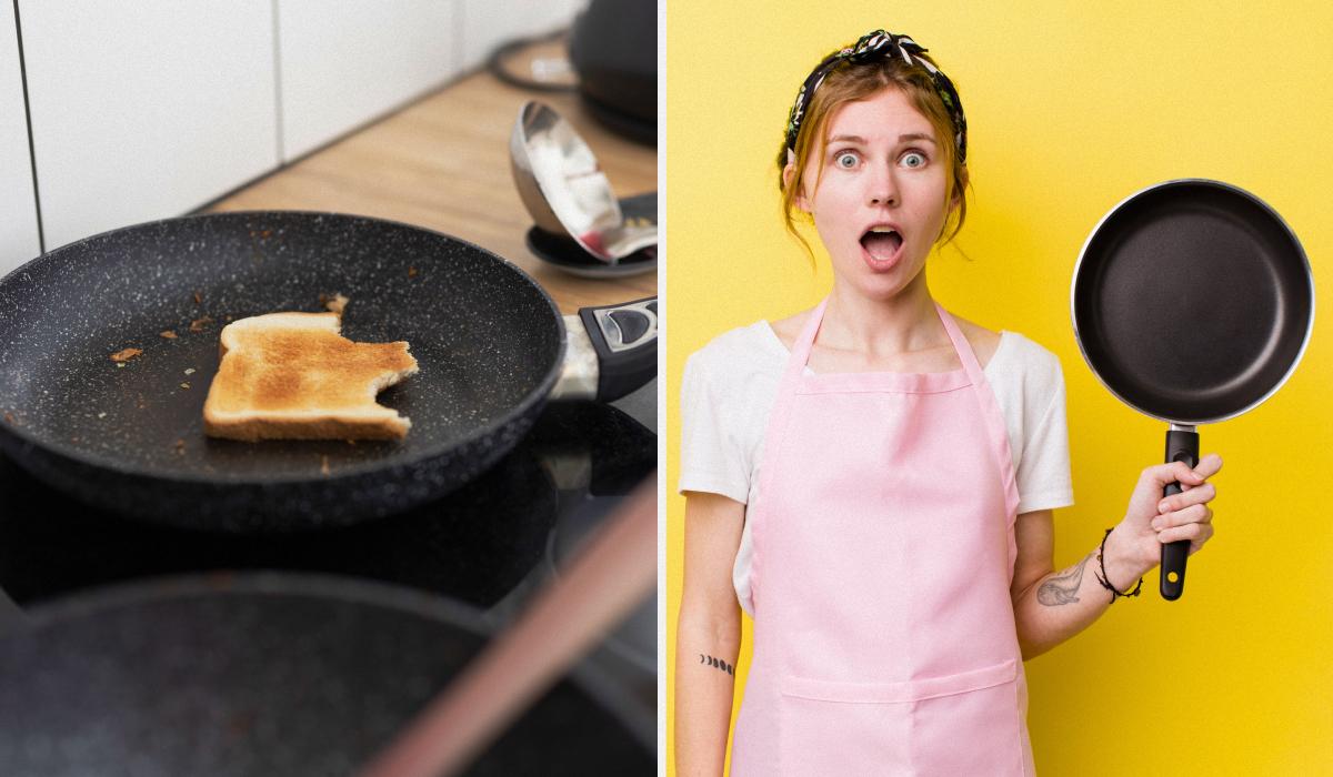 Чи можна заливати воду в сковороду після готування