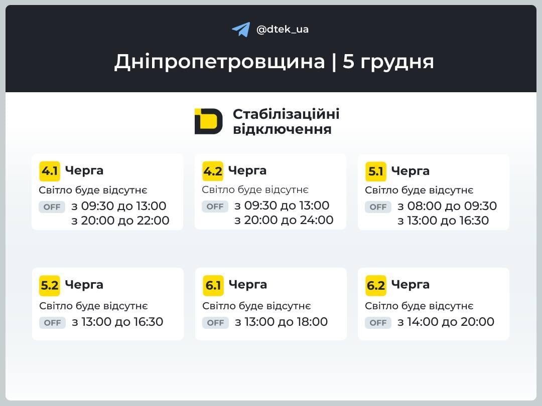 В Украине в пятницу будут выключать свет: кто будет сидеть в темноте