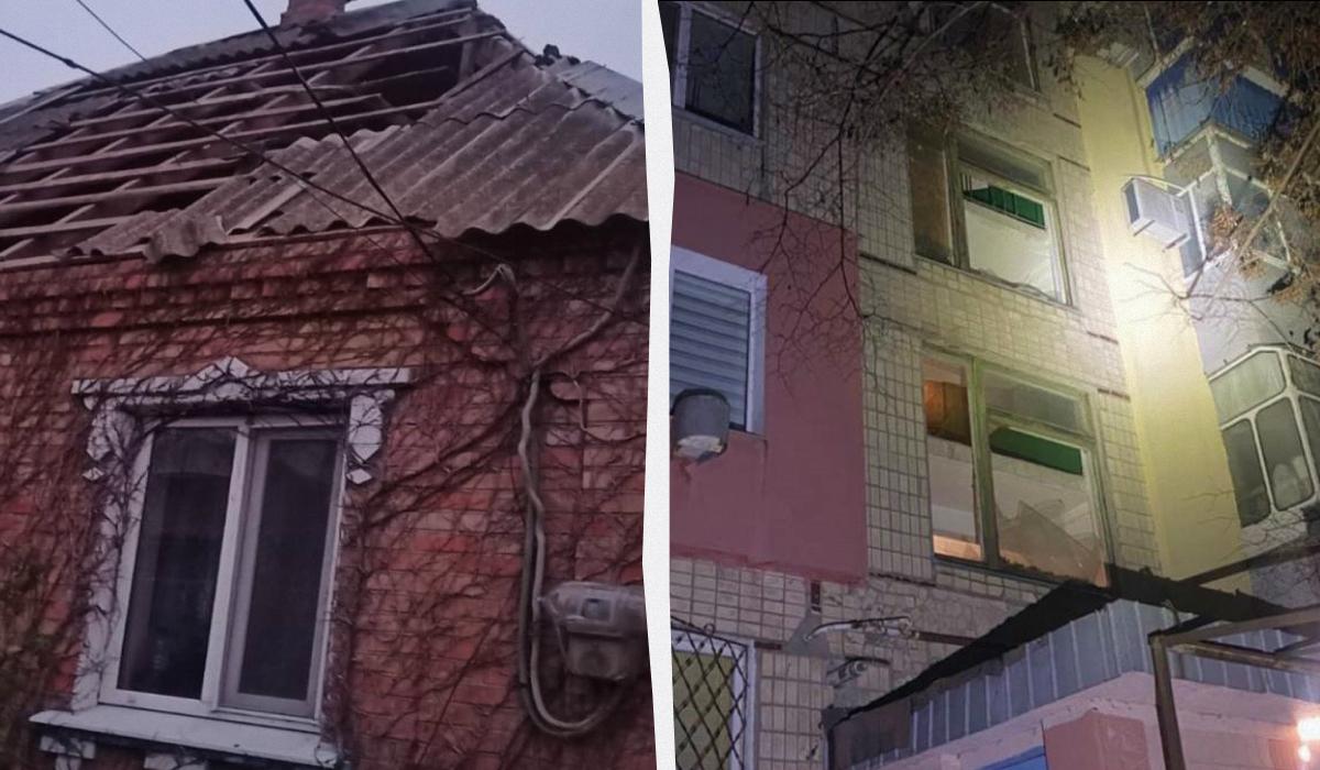 Ворог тероризував область дронами та артилерією / колаж УНІАН, фото t.me/dnipropetrovskaODA