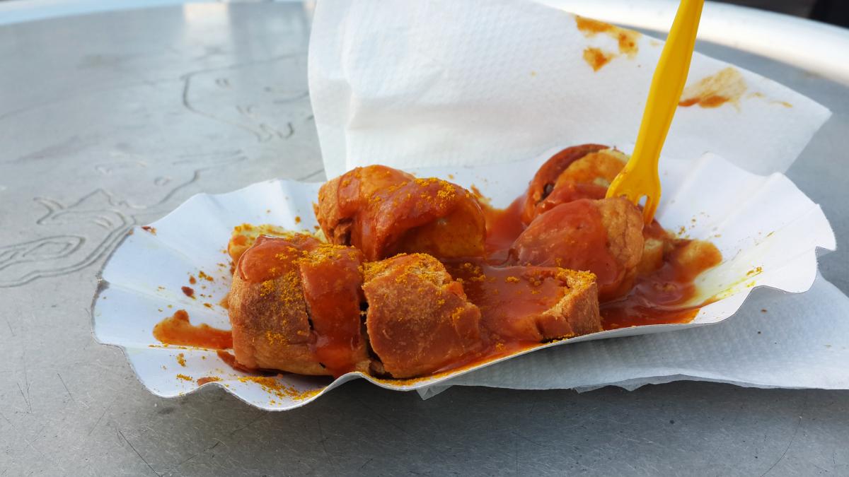 Знаменита берлінська карівурст / фото Марина Григоренко