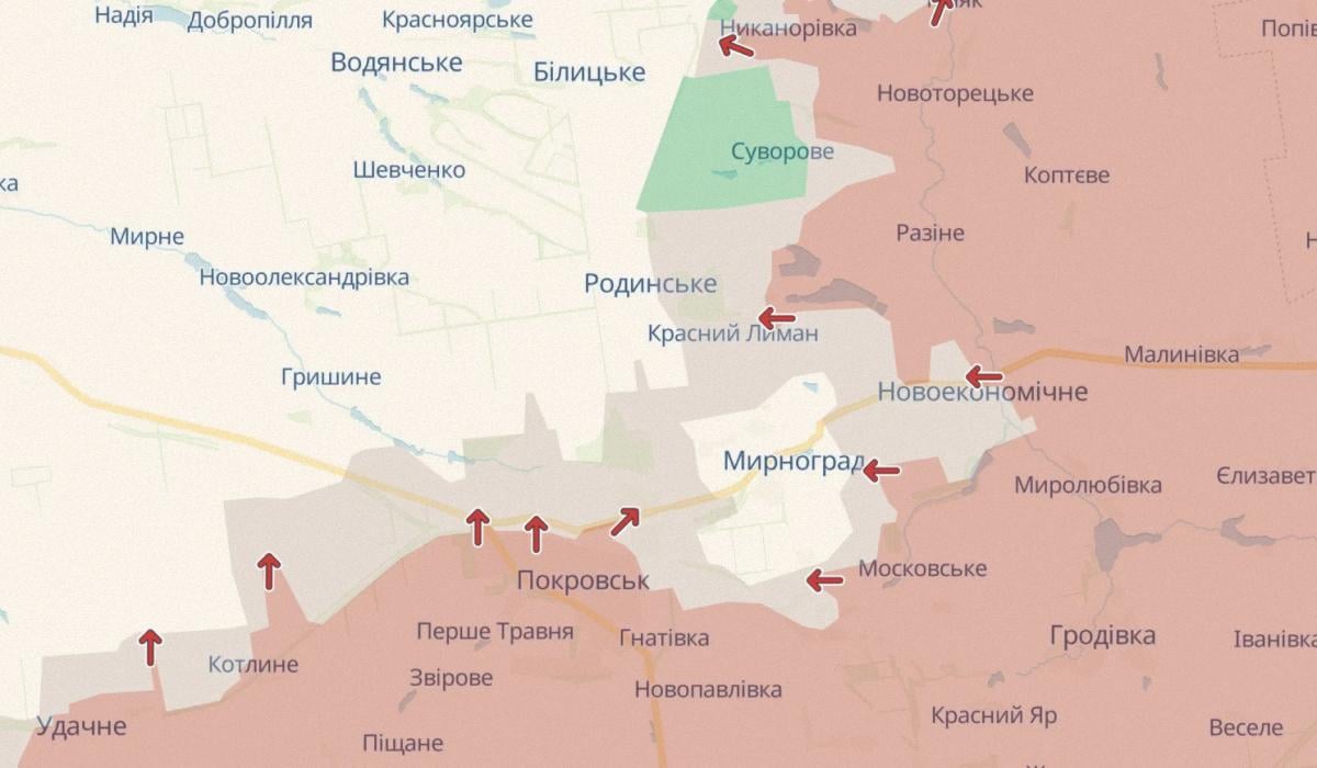 мапа DeepState мапа DeepState