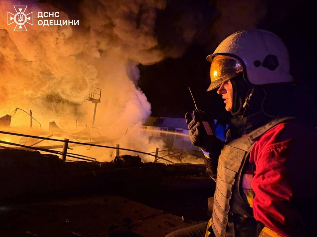 Росія атакувала Одеську область / ДСНС Одещини