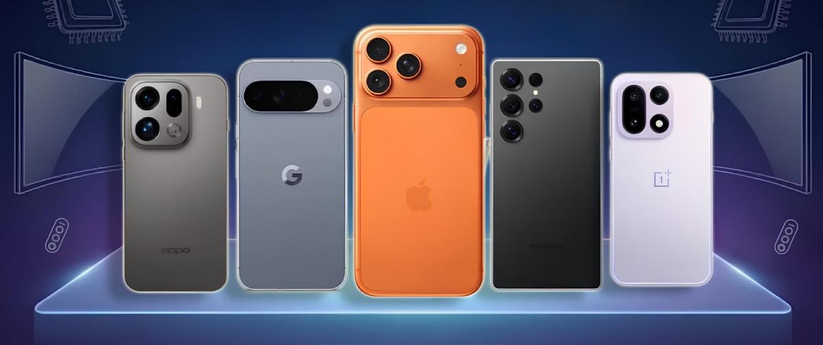 Найкращі смартфони 2025 року: які моделі найбільше хвалять оглядачі / фото Gizmochina Найкращі смартфони 2025 року: які моделі найбільше хвалять оглядачі / фото Gizmochina