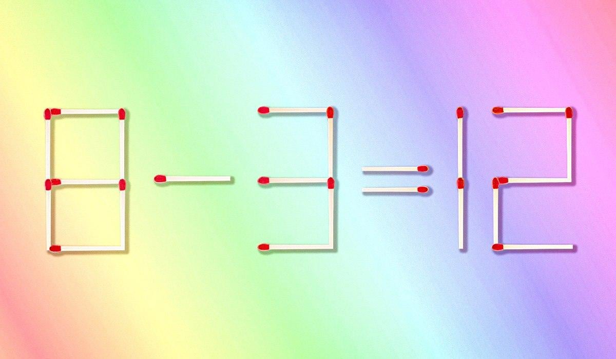 Достатньо один сірник перекласти в інше місце - і неправильна рівність стане правильною/ колаж УНІАН