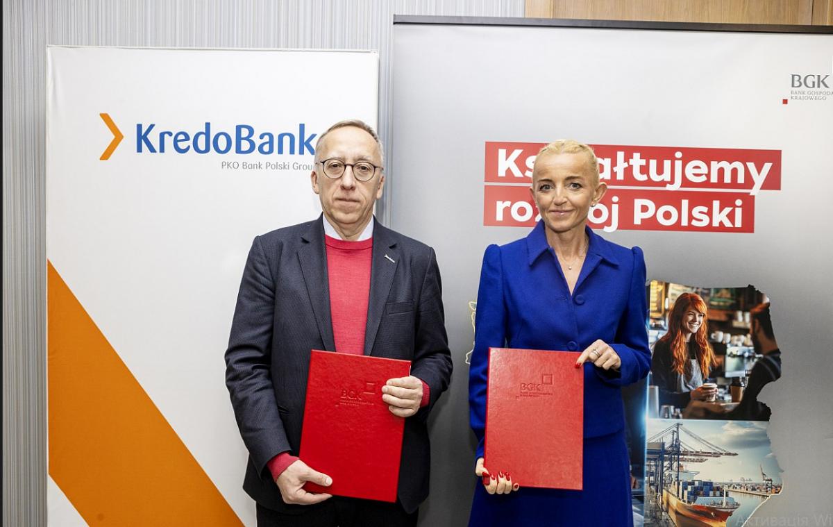 Кредобанк залучає 42 млн злотих як інструмент покриття ризиків для розвитку малого та середнього бізнесу в рамках нової угоди з BGK