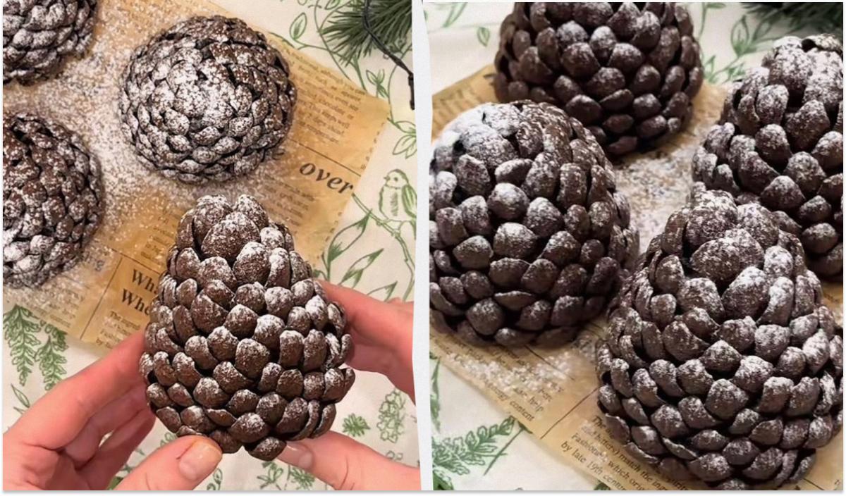 пирожное шишки