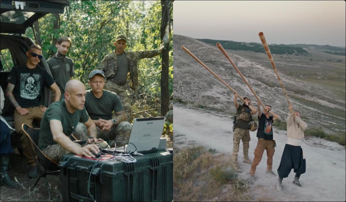 Рэпер-военный и победитель "Голоса страны" написали боевую песню для бригады "Эдельвейс"/ коллаж УНИАН, скриншоты Рэпер-военный и победитель "Голоса страны" написали боевую песню для бригады "Эдельвейс"/ коллаж УНИАН, скриншоты