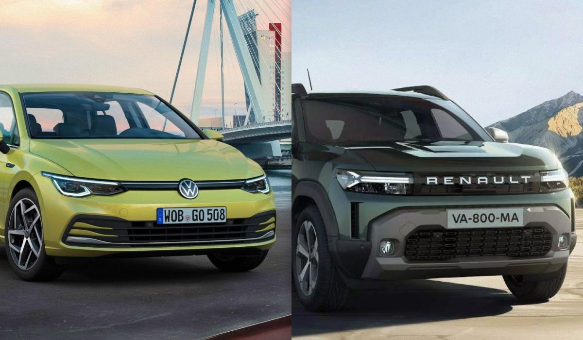 /Колаж УНІАН, фото - Volkswagen, Renault /Колаж УНІАН, фото - Volkswagen, Renault