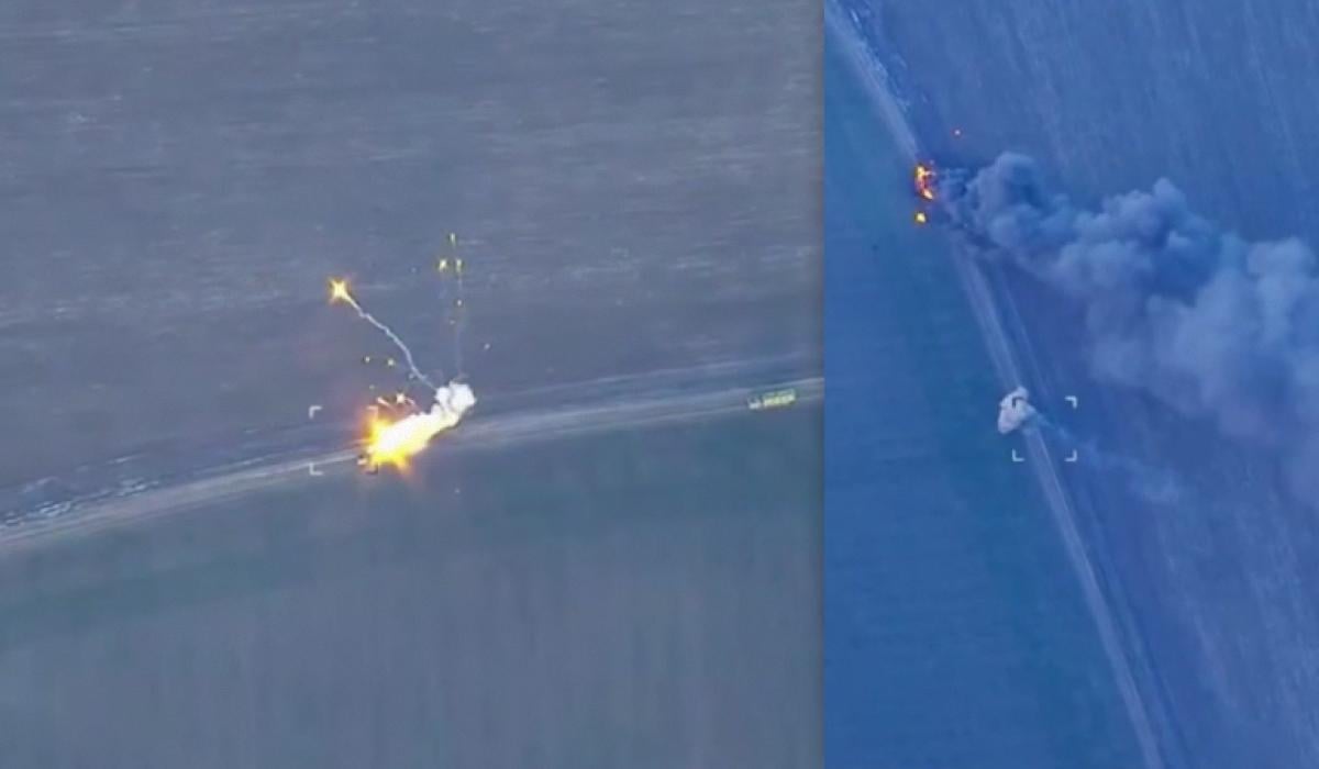 Генштаб подтвердил уничтожение двух пусковых установок ЗРК С-400 с боекомплектом на территории РФ / коллаж УНИАН, фото скриншот Генштаб подтвердил уничтожение двух пусковых установок ЗРК С-400 с боекомплектом на территории РФ / коллаж УНИАН, фото скриншот