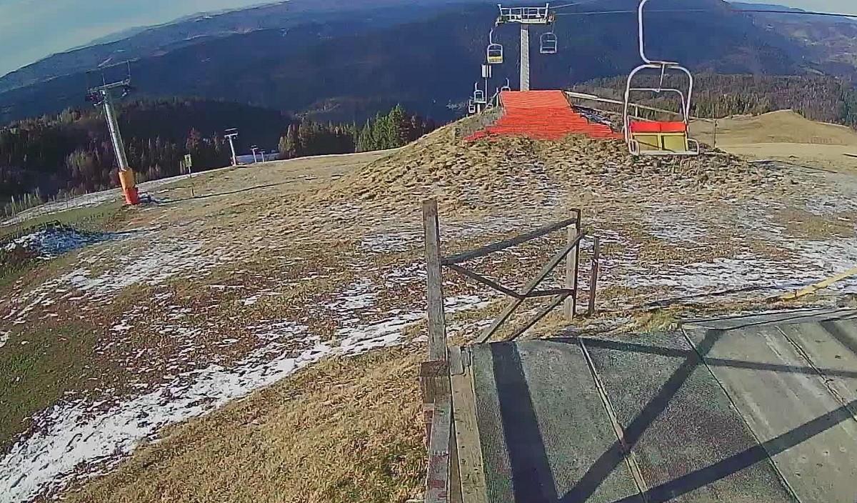 На Львівщині поки снігу немає / скріншот з камер на сайті snih.info