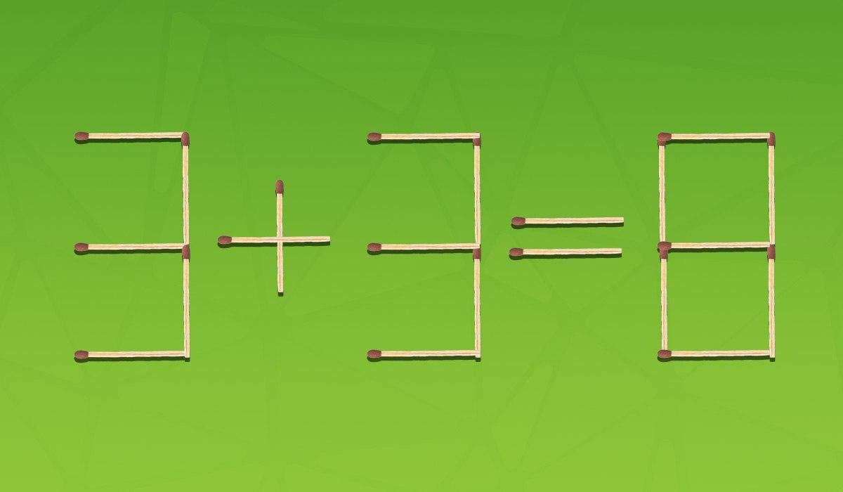 Потрібно, щоб математичний вираз на малюнку став правильнимколаж УНІАН