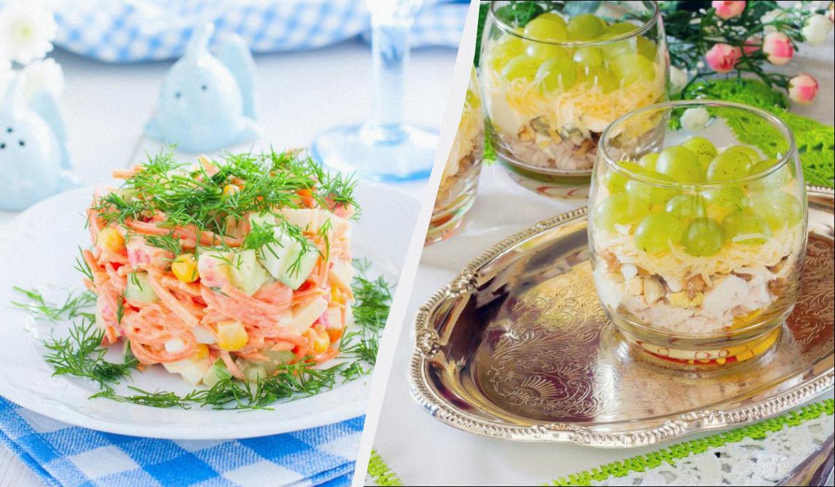 салати з куркою