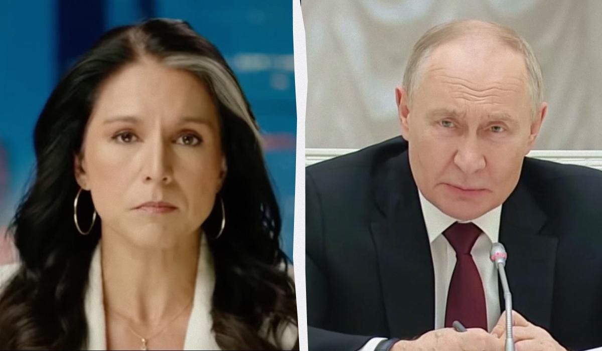 Тулси Габбард опровергла заявления СМИ об амбициях Путина в отношении Украины и Европы / коллаж УНИАН, скриншоты
