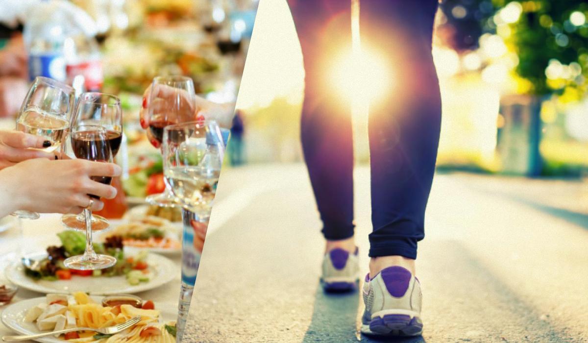 Quanti passi servono per bruciare le calorie delle feste: la risposta degli esperti