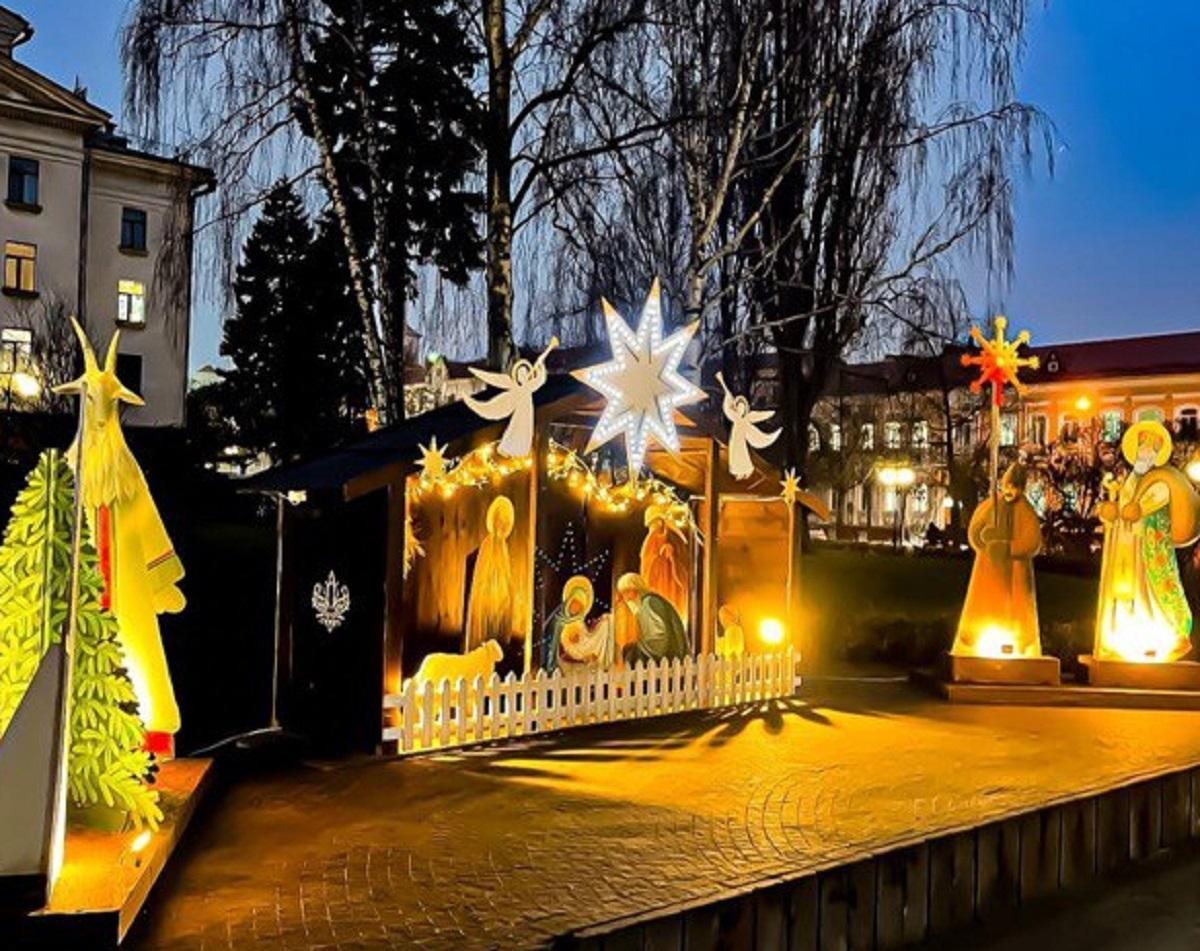 Різдвяний вертеп / фото Лариса Ларкіна