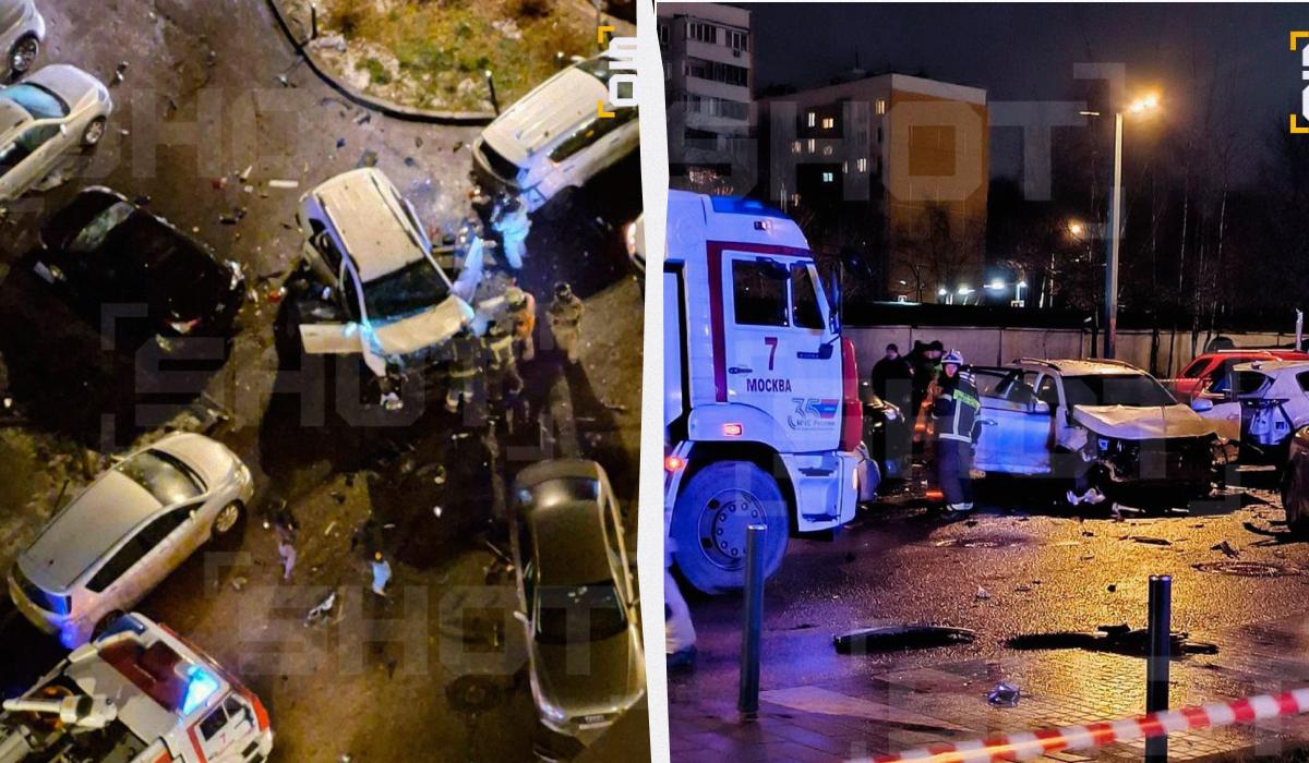 В Москві підірвали авто з генералом / Колаж УНІАН, фото SHOT