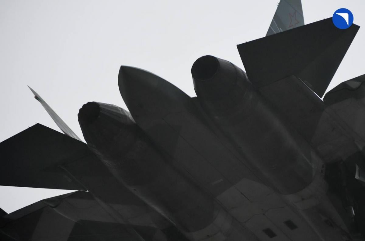 Су-57 вперше піднявся в небо з новим двигуном 'п’ятого покоління'‎ (фото)