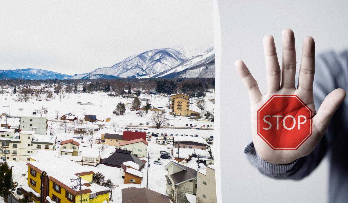 У японській Хакубі вводять обмеження для туристів / колаж УНІАН, фото ua.depositphotos.com