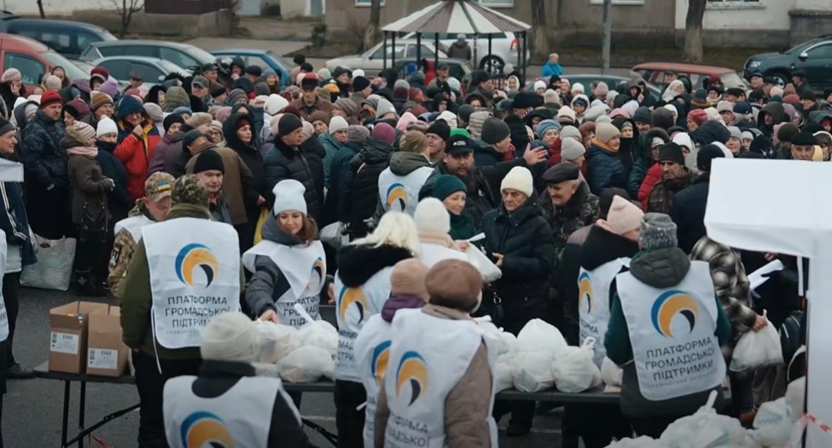 На Житомирщині відбулася чергова гуманітарна акція 'Платформи громадської підтримки'