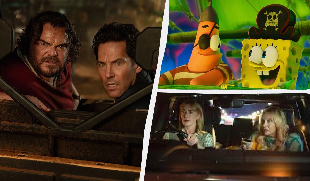 Кадры из фильмов "Анаконда", "Губка Боб в кино: В поисках Квадратных Штанов" и "Прощай, Джун" / коллаж УНИАН, скриншоты