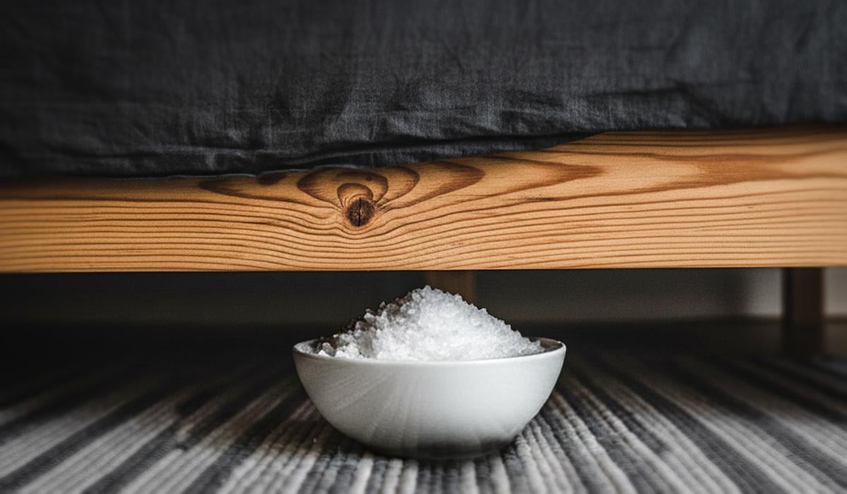 Для чого потрібно ставити сіль під ліжко