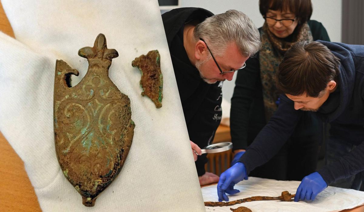 Такими мечами були озброєні варязькі дружини київських князів / колаж УНІАН, фото музею історії України