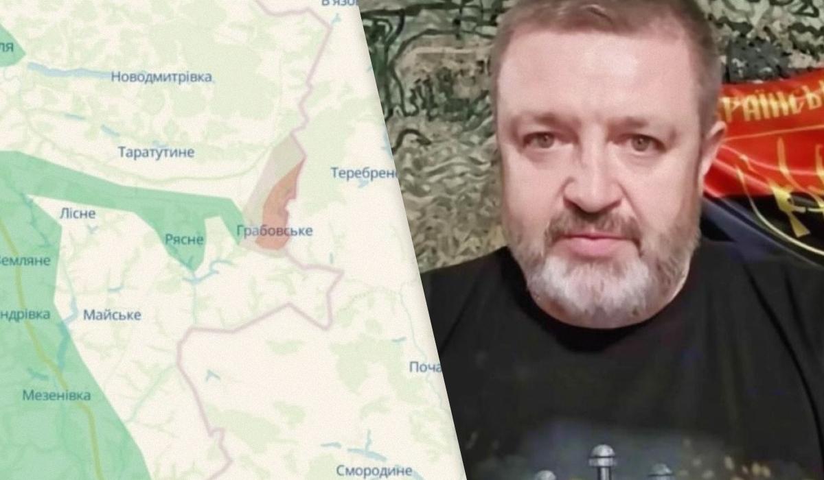 На думку Братчука, ворог на Сумщині виконує тактику тисячі порізів / колаж УНІАН, фото DeepState, скріншот