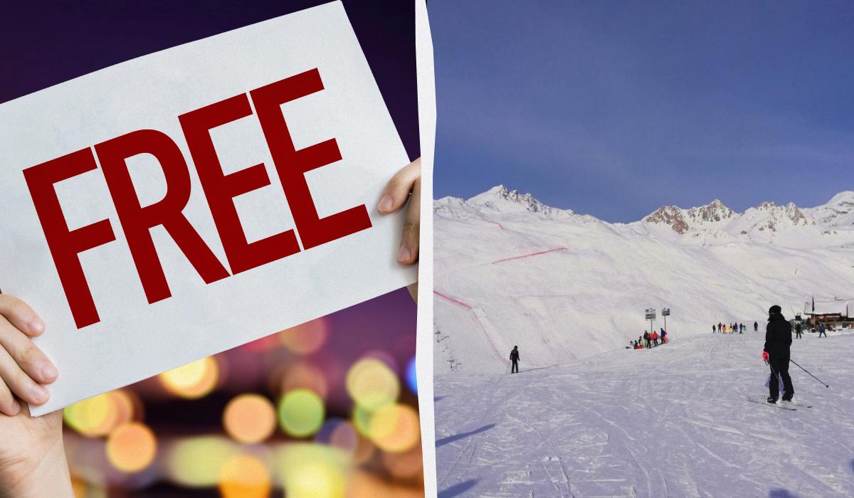 Курорт Сен-Коломбан-де-Вільяр скасовує плату на скі-паси / колаж УНІАН, фото ua.depositphotos.com, Марина Григоренко
