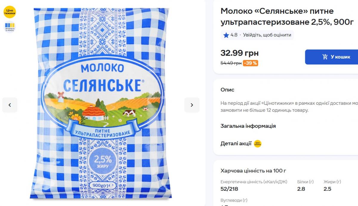 В Україні стрімко знижуються ціни на молоко: скільки зараз коштує продукт