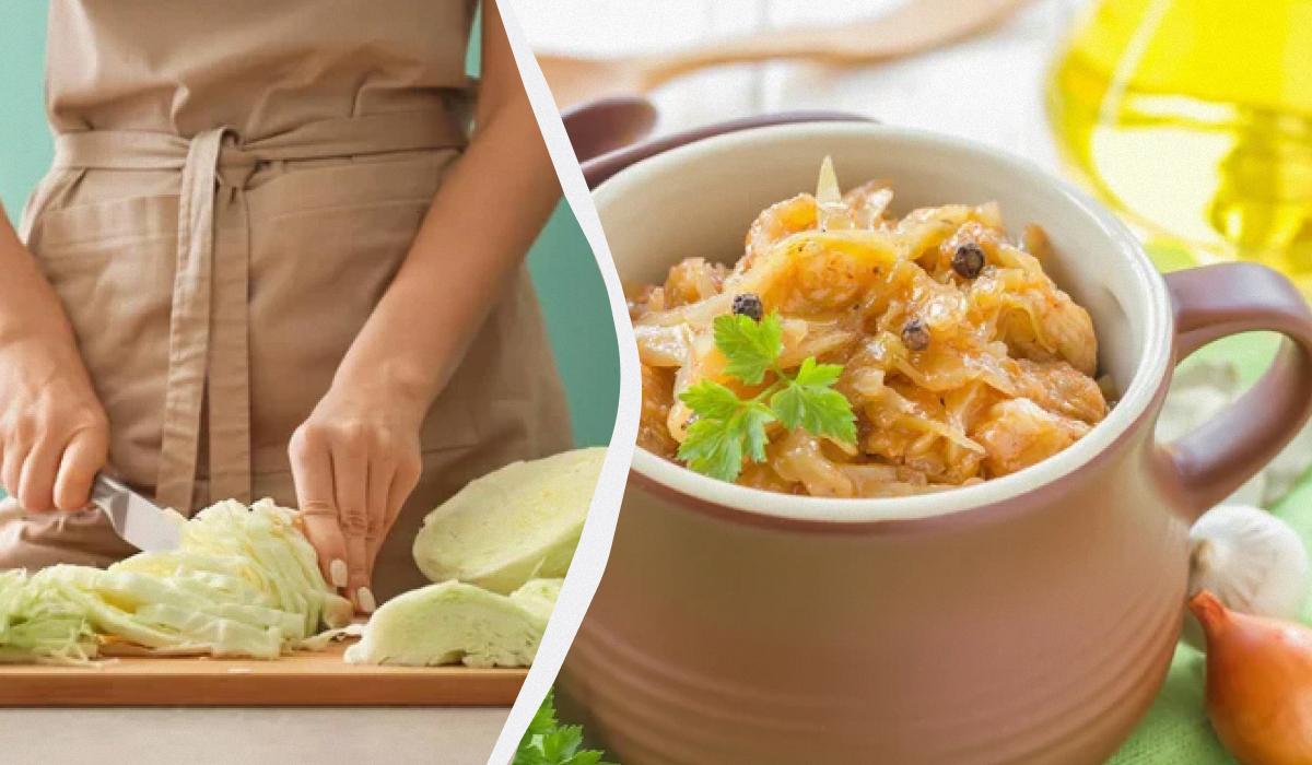 Навіщо при тушкуванні капусти додають молоко