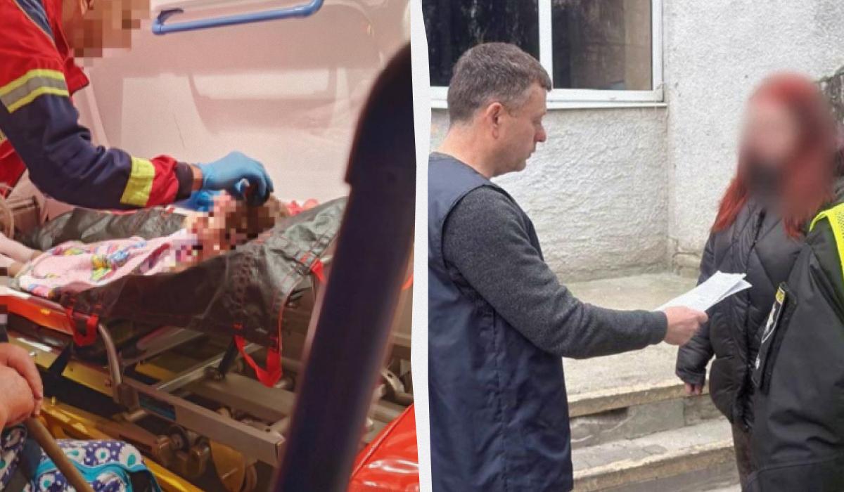 колаж УНІАН, фото - Харківська обласна прокуратура, Нацполіція