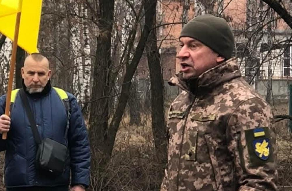 Голова єврейської громади Чернігова, який служить у ЗСУ, відреагував на повалення менори в останній день Хануки