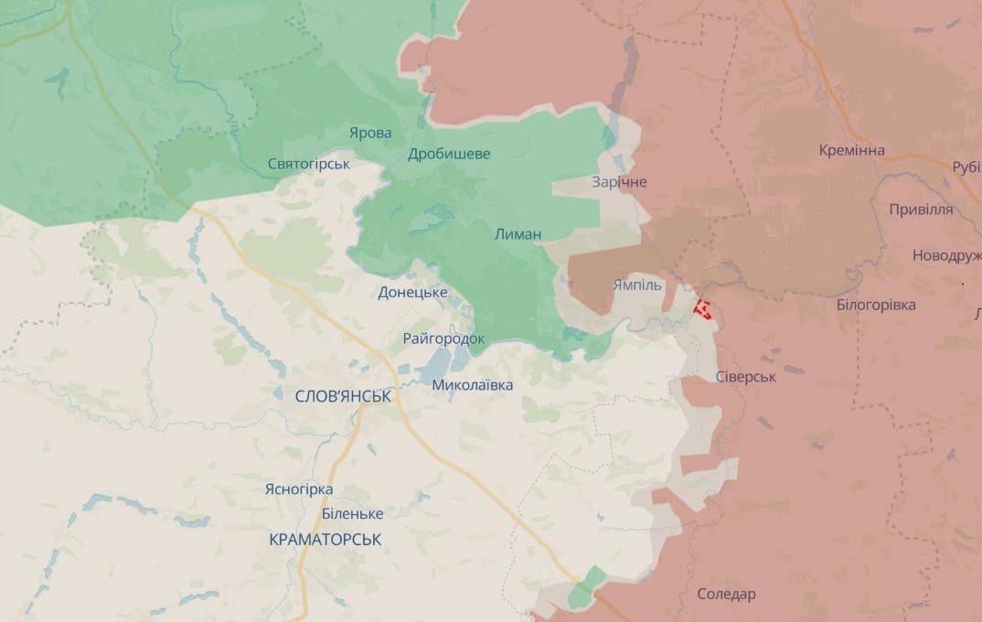РФ окупувала село на Донбасі та просунулася на Харківщині, – DeepState (мапа)