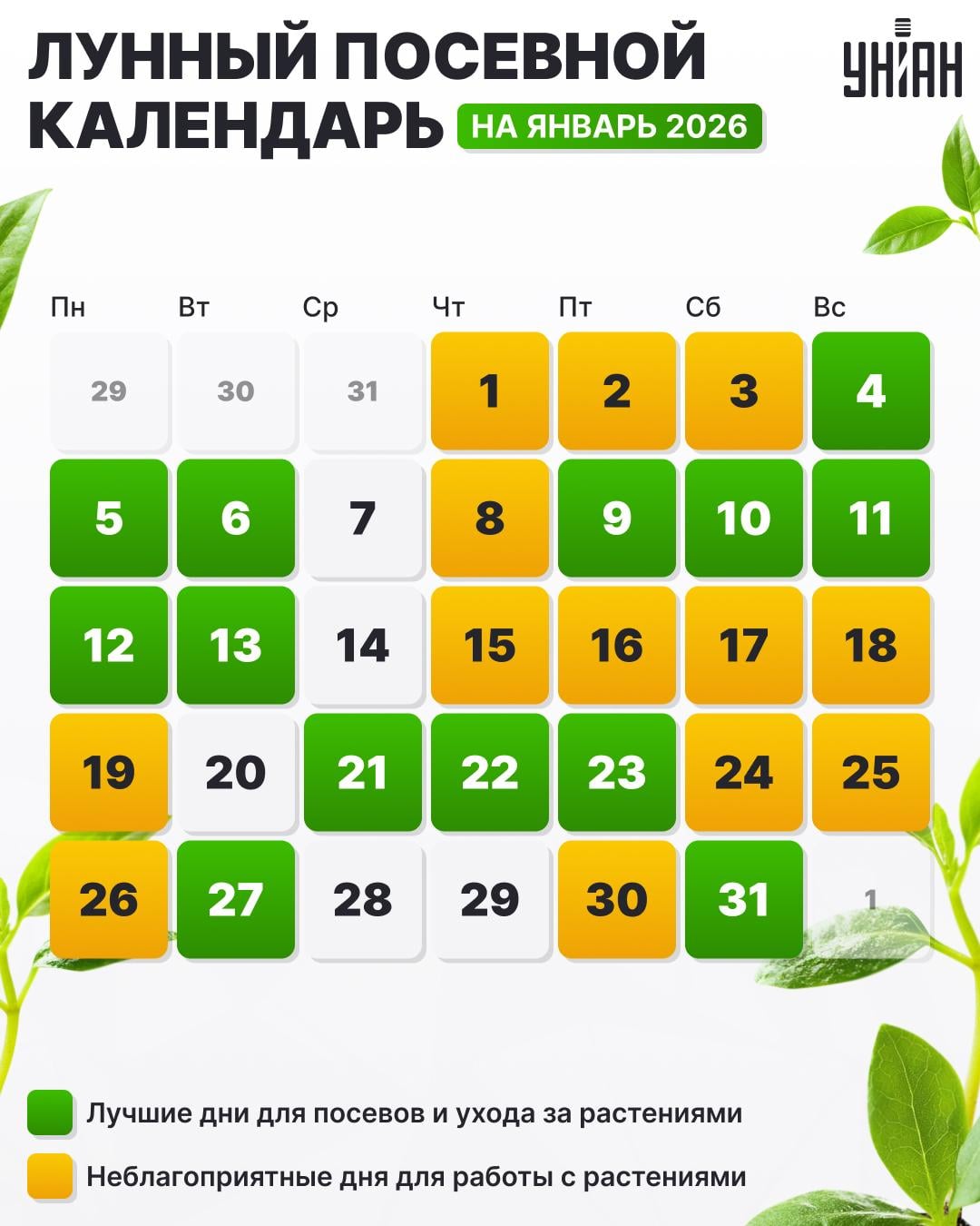 посевной календарь посевной календарь