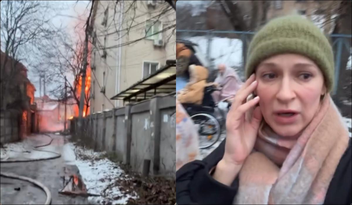 Відома співачка опинилася в епіцентрі вибухів у Києві та показала наслідки (відео) Відома співачка опинилася в епіцентрі вибухів у Києві та показала наслідки (відео)