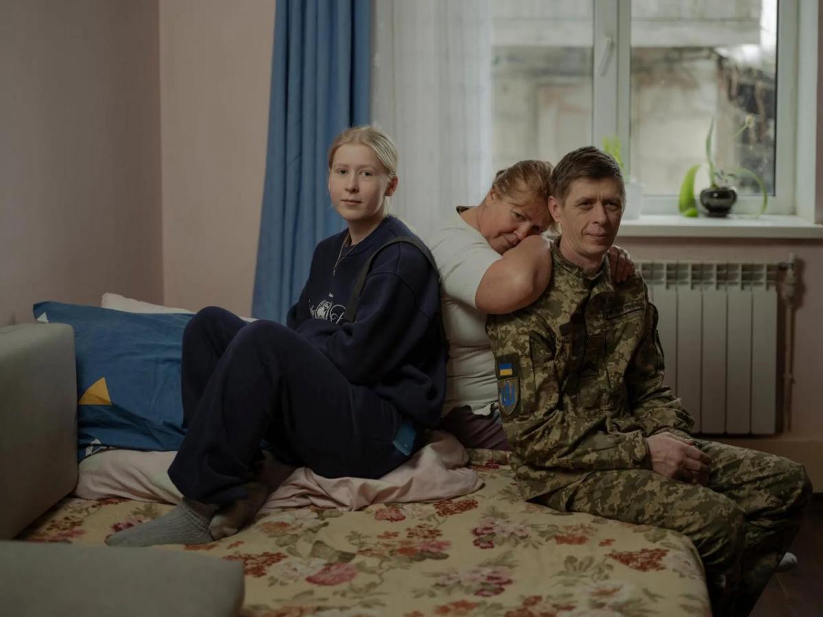 Сергій Тищенко з сімʼєю /