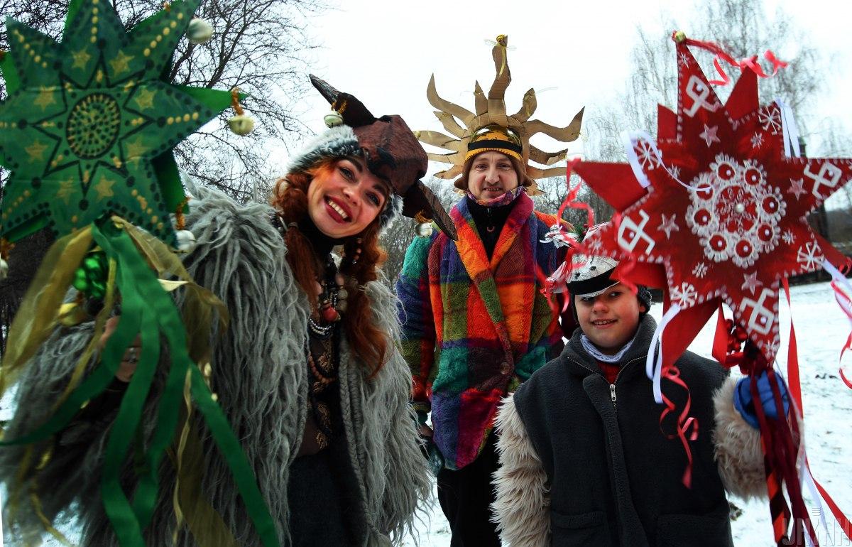 Різдво в Пирогові: у Києві відтворили автентичні українські обряди (фото)