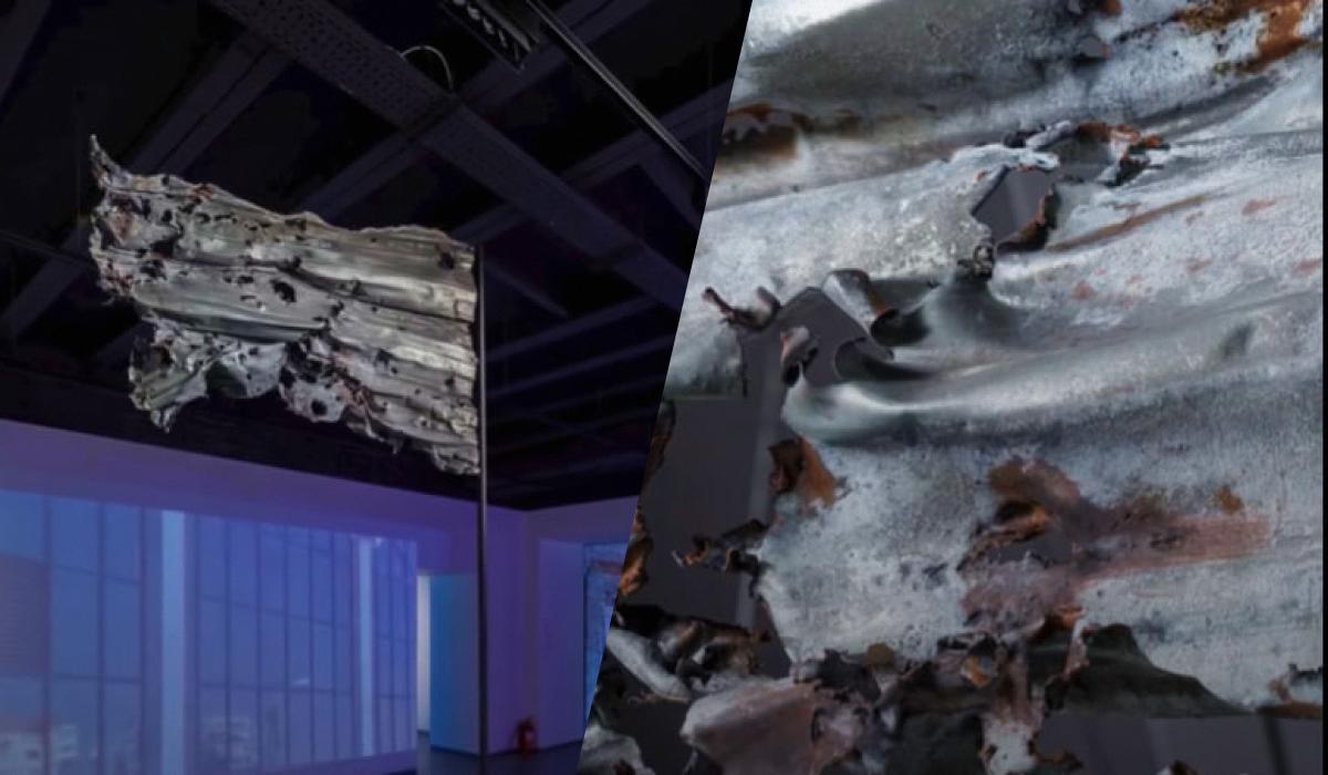 Художник Кадан превратил обломок одной из обстрелянных ТЭС ДТЭК в арт-инсталляцию Художник Кадан превратил обломок одной из обстрелянных ТЭС ДТЭК в арт-инсталляцию