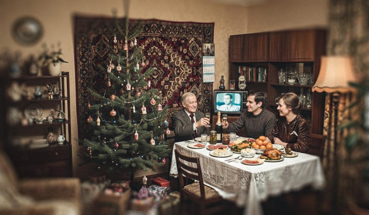 Що готували на новорічний стіл у Радянському Союзі Що готували на новорічний стіл у Радянському Союзі