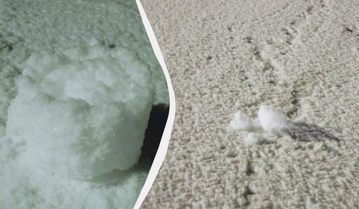 В Винницкой области увидели редкое зимнее явление (фото) В Винницкой области увидели редкое зимнее явление (фото)