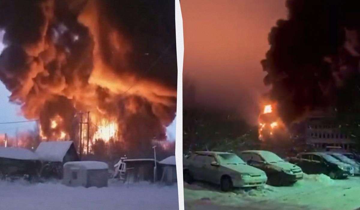 СБУ поразила крупную нефтебазу росрезерва в Ярославской области РФ, - источники (видео) СБУ поразила крупную нефтебазу росрезерва в Ярославской области РФ, - источники (видео)