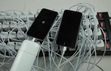 Блогер провёл эксперимент и подключил 100 зарядок к одному iPhone: зарядился ли телефон быстрее