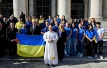 Украинские участники Olympic Dreams получили благословение Папы Римского Льва XIV
