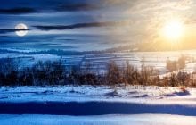 Зимнее солнцестояние 2025: когда самая долгая ночь в году и чего нельзя делать