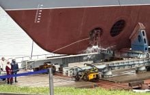 У Росії спустили на воду новий бойовий корабель (фото)