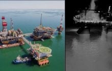 Дрони СБУ повторно вдарили по нафтовидобувних платформах РФ у Каспійському морі, - джерела