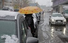 Сегодня в Украину ворвутся дожди и мокрый снег