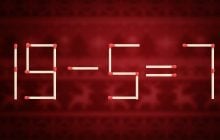 Головоломка на 9 секунд: надо переместить лишь 1 спичку - и равенство станет правильным