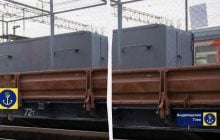 Россияне запускают на оккупированных территориях транспортный "бронепоезд" (фото)